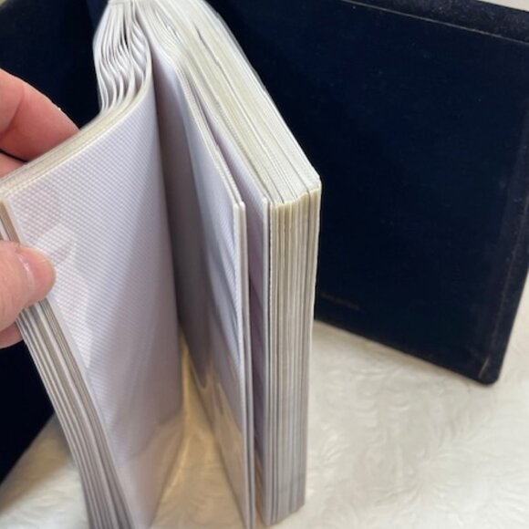 Wooden Mona Lisa Cover 100 Photos 4"x6" Table Photo Album Art Deco - Picture 5 of 15